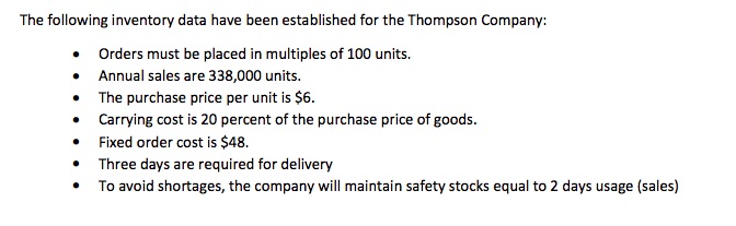 Please show all work. Make sure to show how to get each