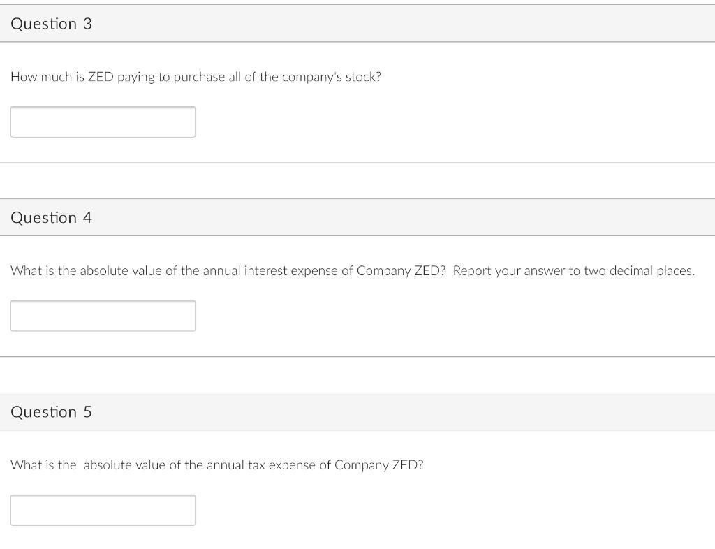 in recession, which has depressed the price of ZED's stock. Your PE