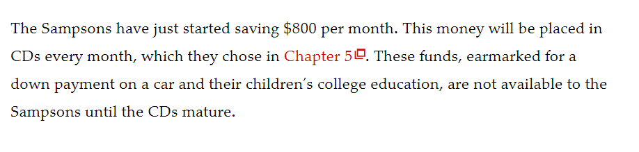please answer Q1 and Q2 The Sampsons have just started saving $800