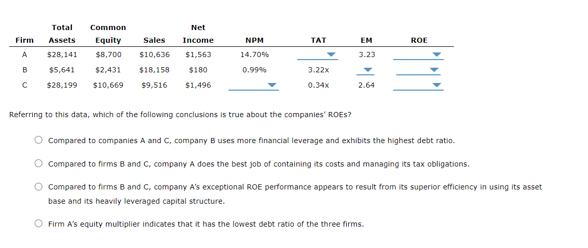 analysis to understand and assess the factors that drive a company's financial