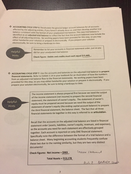 the appropriate accounts of BRAP based on the following information. This step