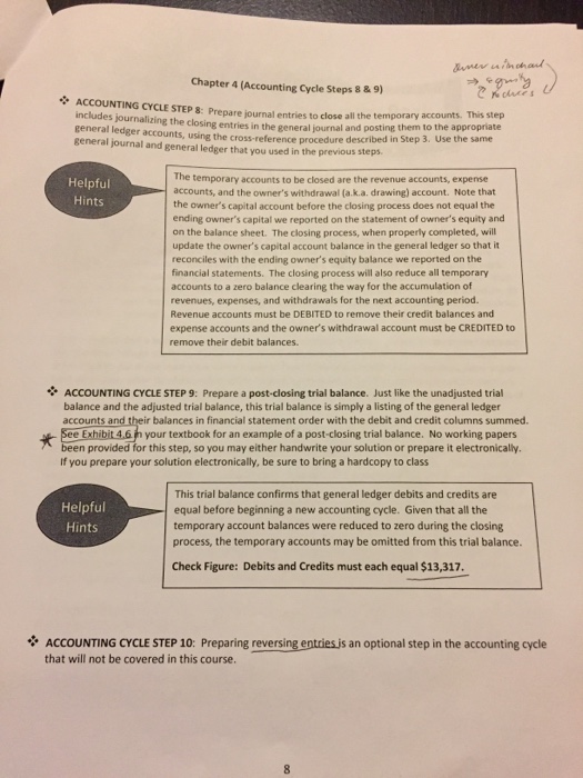 involves journalizing the adjusting entries in the general journal and posting them
