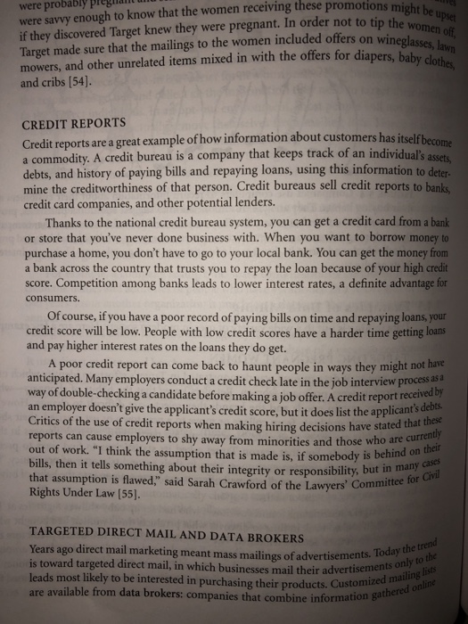  Credit reports How can this capability be a benefit? - How