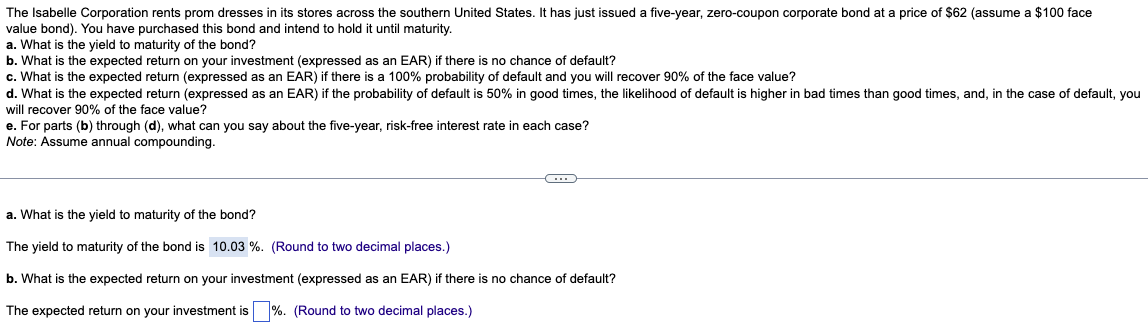  Please answer B through E 