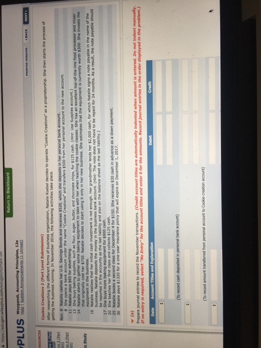 https ledugen willey plus.com/edugon Return to Weygandt, Accounting Principles, 12e PLUS