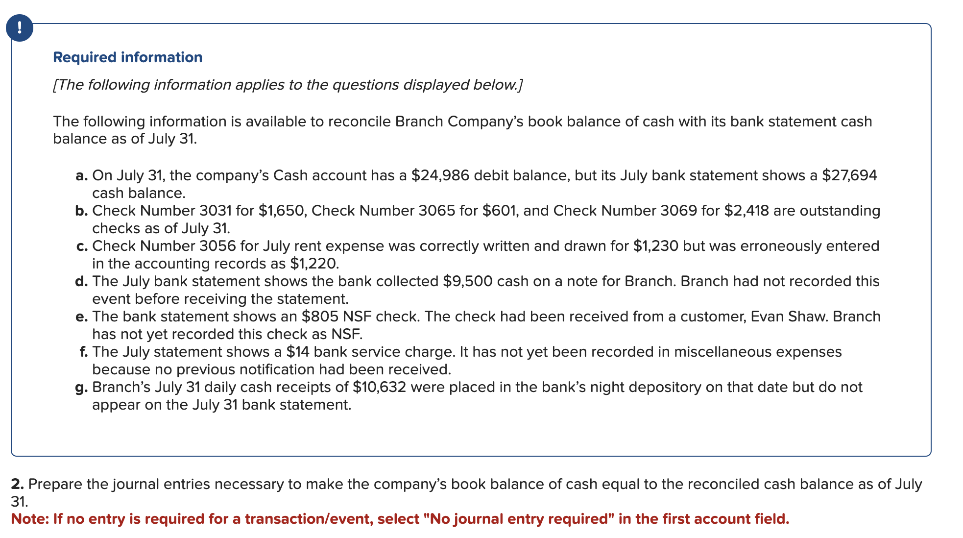 Journal entry worksheet 7 Record the adjusting entry required, if any,