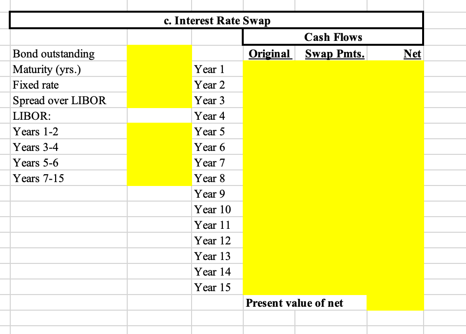 strengthened considerably very recently, Argo Airlines is offered an interest rate swap