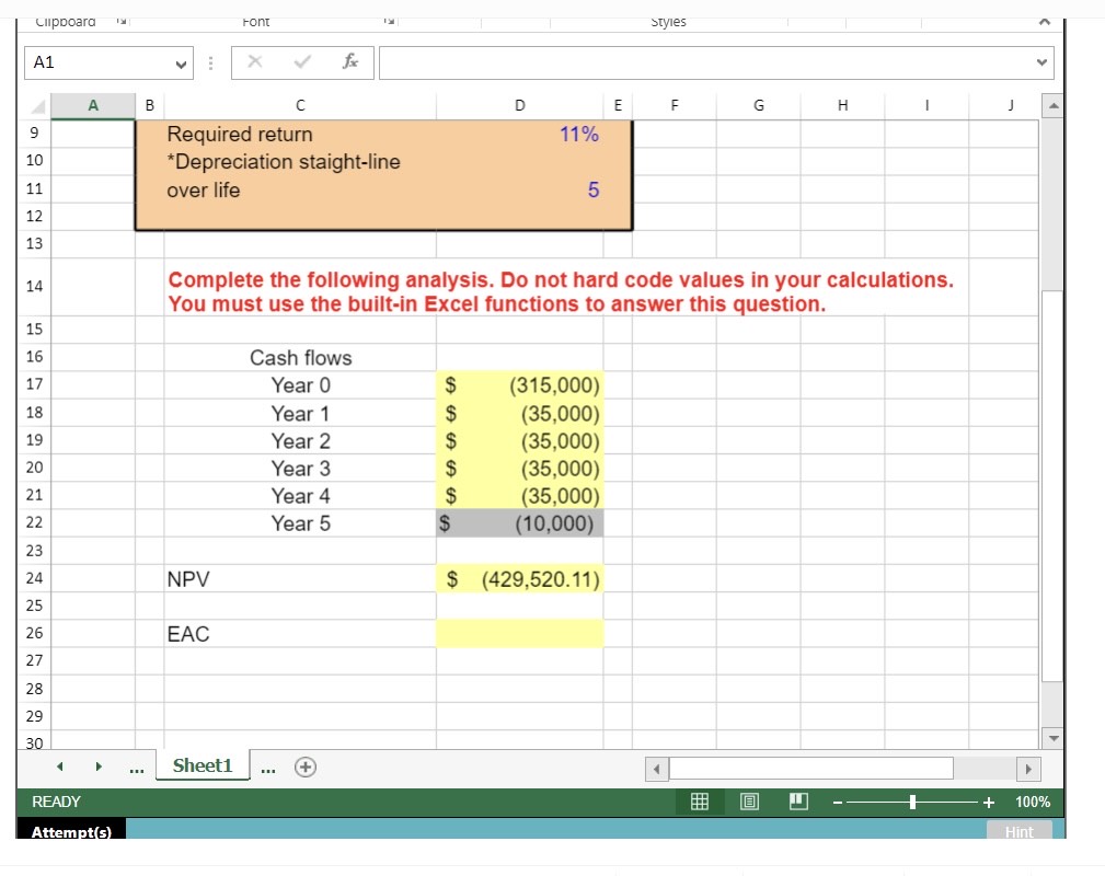 Complete the following analysis. Do not hard code values in your