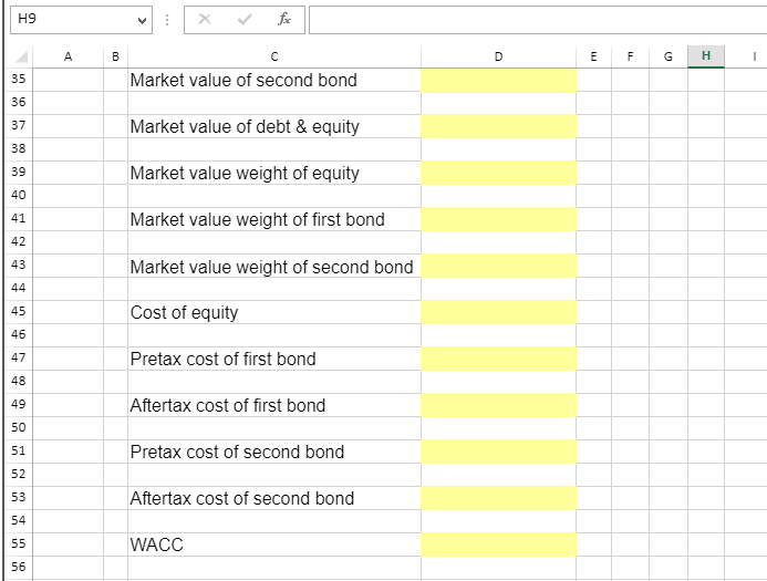growth rate is 6 percent. The company also has two bond issues