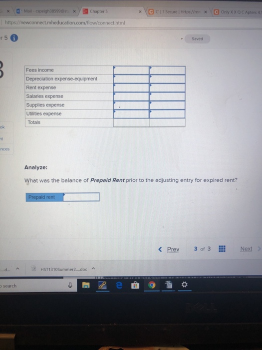 the month, $6,200 c. Depreciation expense for the month, $1,500. eBook Print