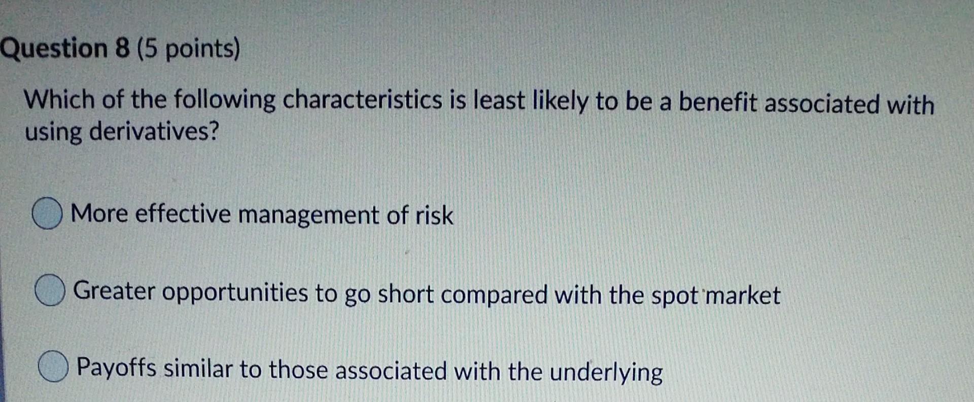  anyone know how to do it? thanks Question 8 (5 points)