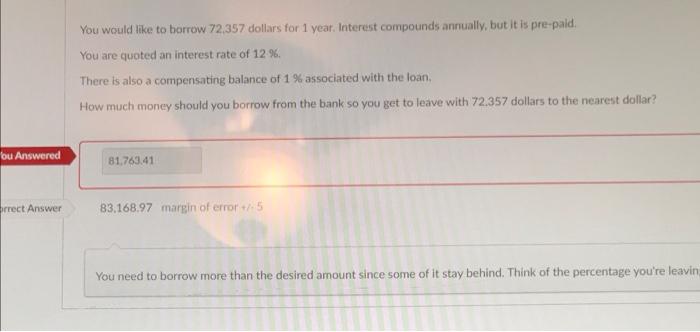 the correct answer is shown. please show me the correct steps to