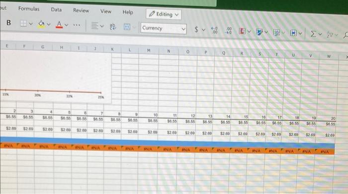 expected cash fiow of $2.69 million per year for 20 years. The