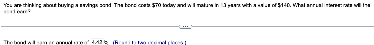 Help me solve please. 4.42% was incorrect You are thinking about