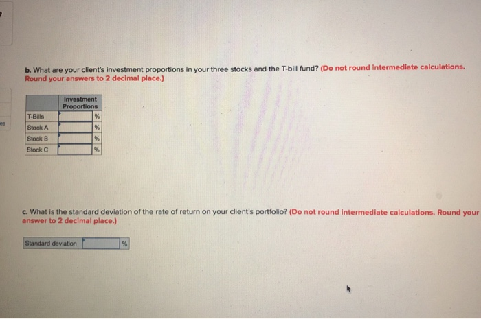 of return of 22% and a standard deviation of 35%. The T-bill
