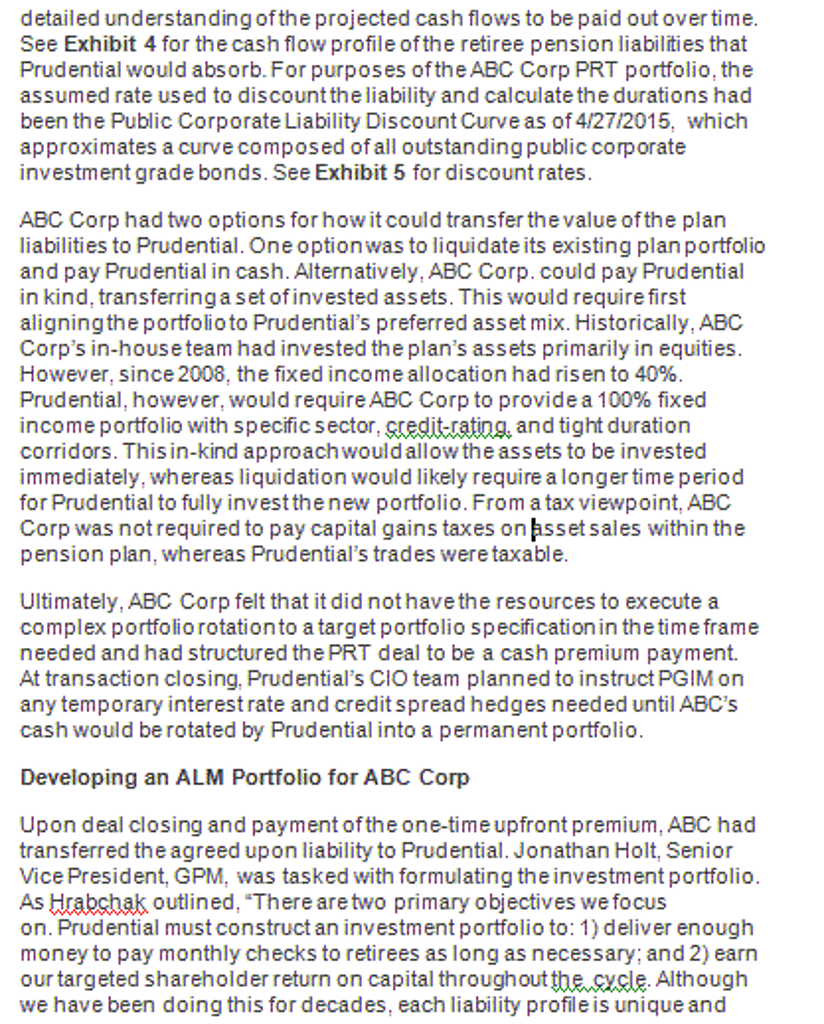 Asset Liability Management Company?