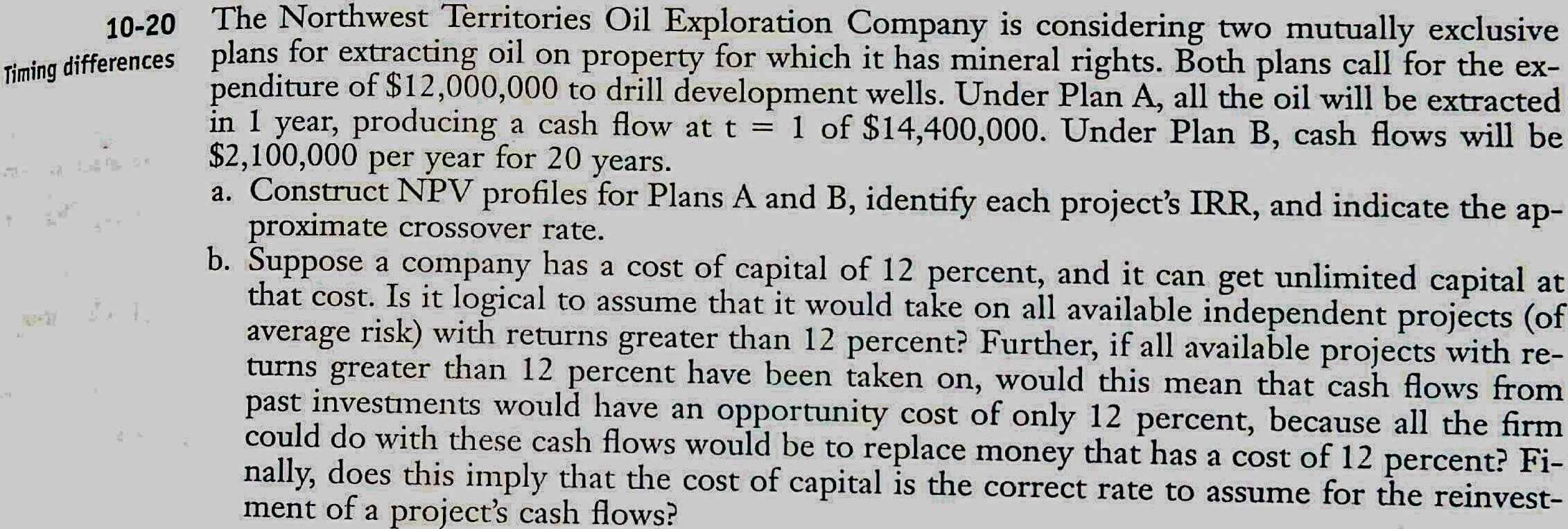 Solve each and every step with all calculations 10-20 = The Northwest