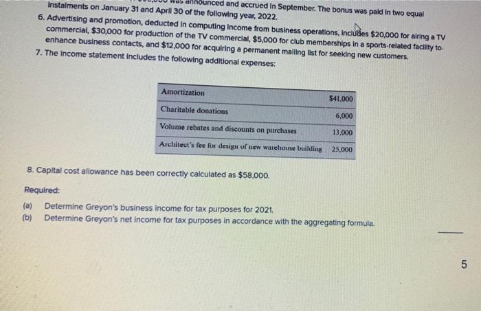 taxation based question but no subject option for taxation given Greyon Inc.
