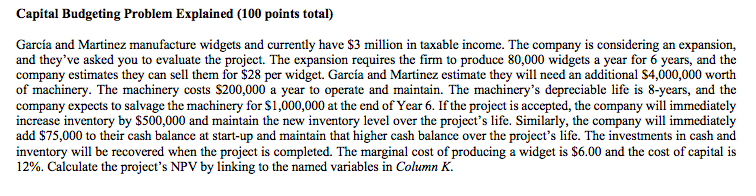 imputed into column k please refer to first paragraph and excel sheet