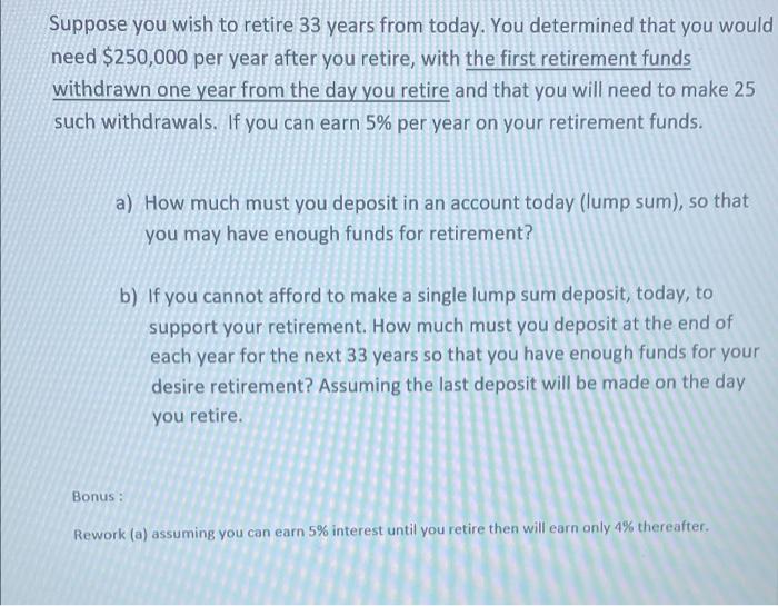 please use excel to solve all questions asked and make sure to