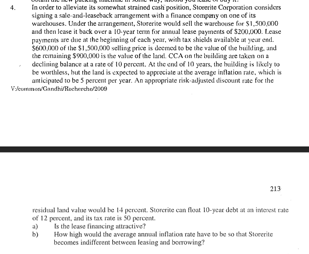 please help with question 4B 4b) how high would the average