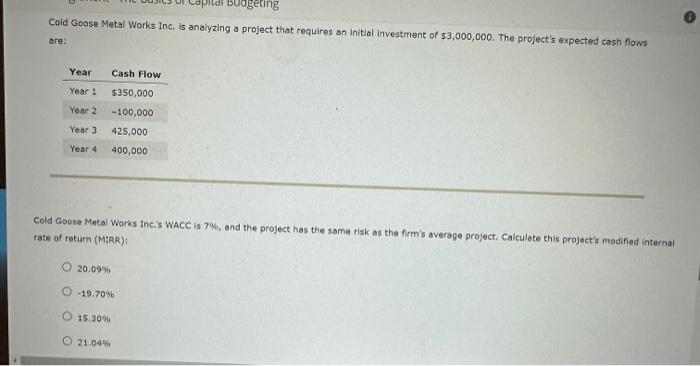 #5 this is 1 question, please answer completely and correctly Cold Goose