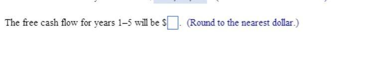 machine. It will cost $48,000 to transport and install the machine. The
