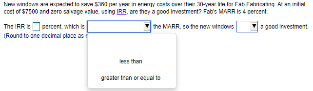  New windows are expected to save $360 per year in energy