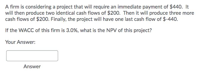 payment of $520. It will then produce two identical cash flows of