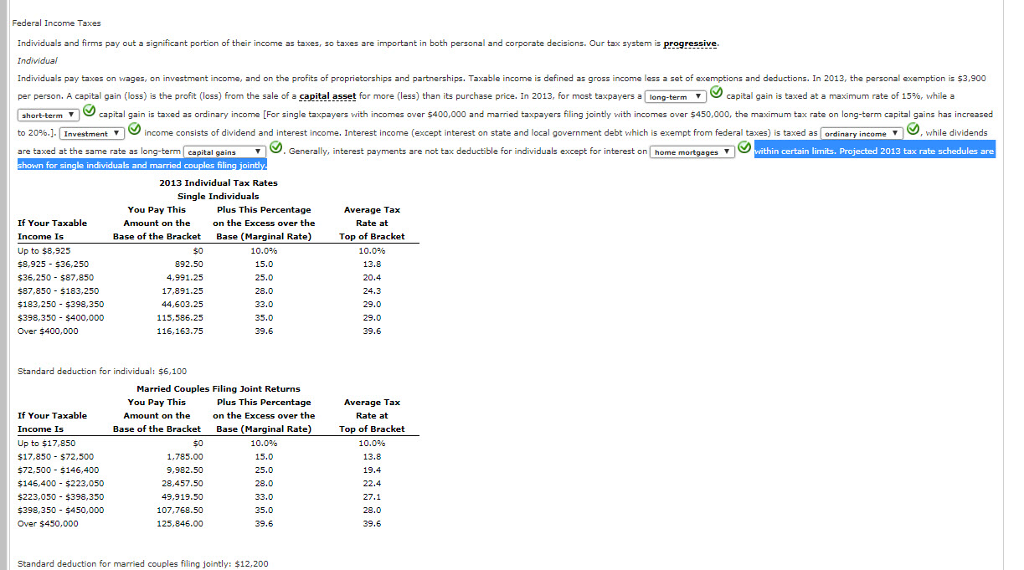 Standard deduction for married couples filing jointly: $12,200 Quantitative Problem: Jenna