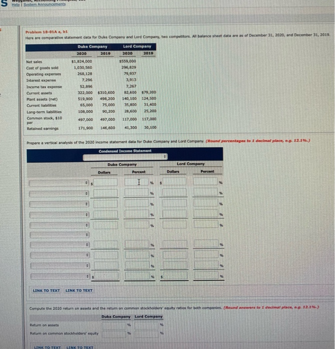  please help thanks:) S Satin Announcements Problem 18-01A, bi Here are