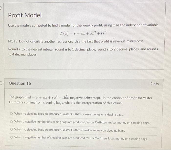 Questions are timed! All questions makeup one general problem! Please answer all