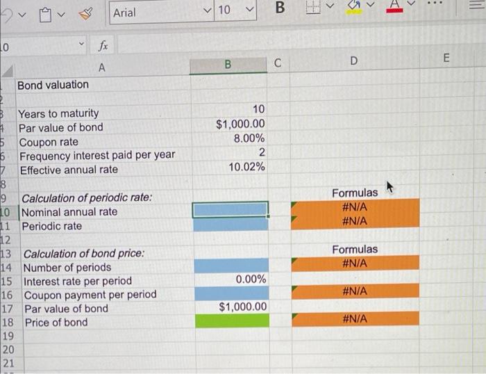 10-year $1,000 par value bond. Its coupon rate is 8%, and interest