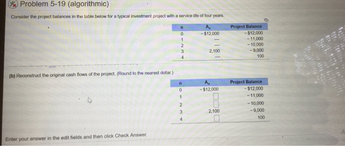  Consider the prefect balances in the table below for a typical