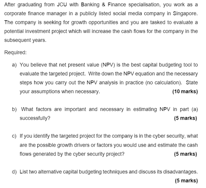 Please answer question a),b),c),d). thank you so much, don just answer one