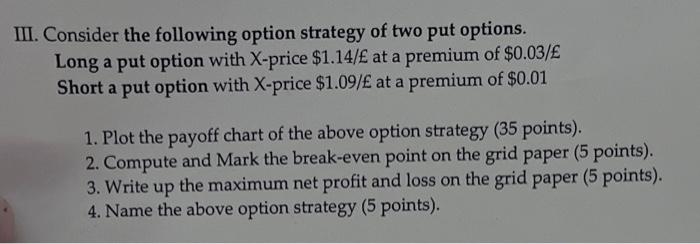  plesse answer question III. answers 1, 2, 3 AND 4 PLEASE!!!!