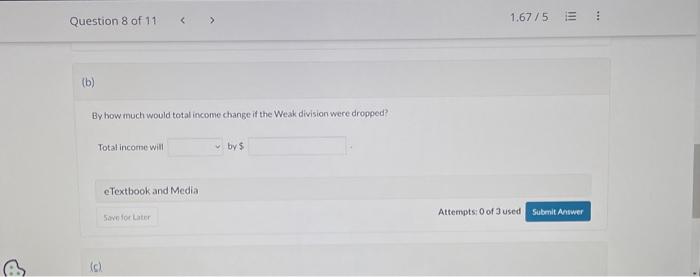 work so i understand how you get the answers? thank you! By