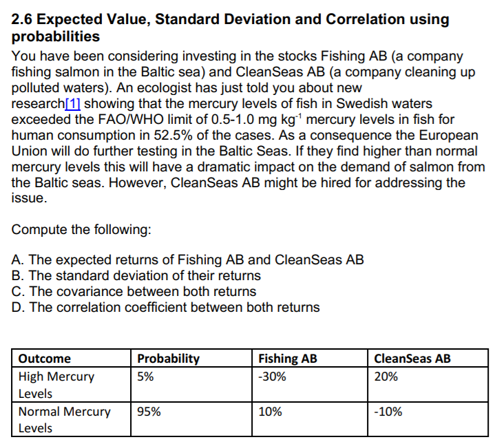 Please help with B,C,D and with all calculations and show step by