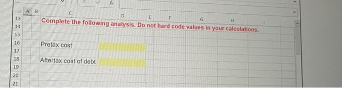 cost of debt. The firm has a debt issue outstanding with 18