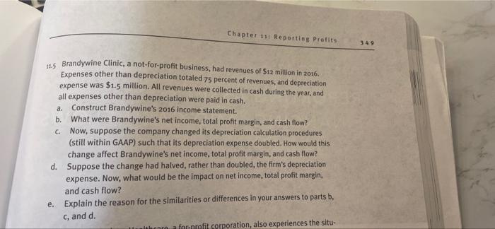 please help and post work for all parts. Chapter 11: Reporting Profits