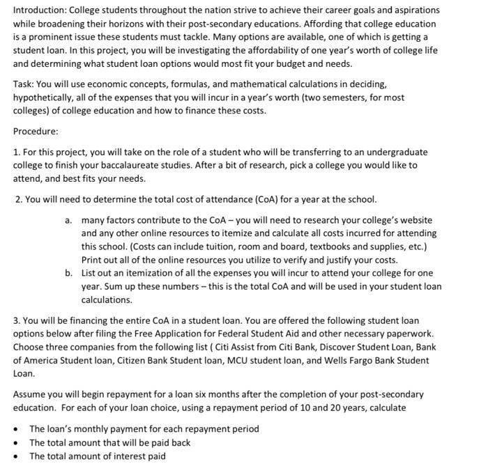 please do quick. i appreciate you Introduction: College students throughout the nation