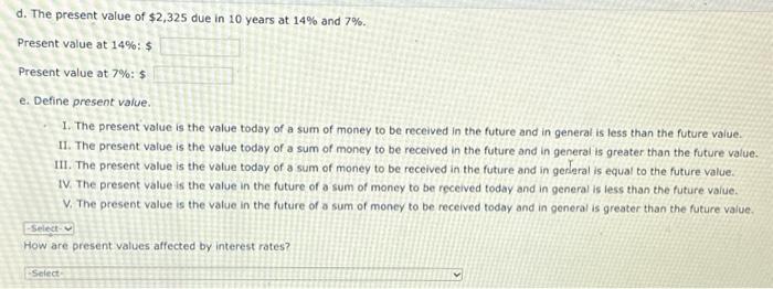 calculations. Round your answers to the nearest cent a. An initial $800