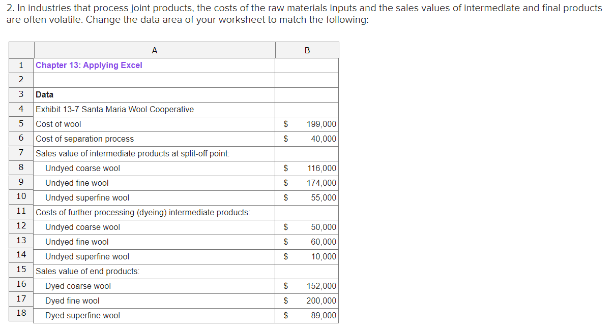  f your formulas are correct, you should get the correct answers