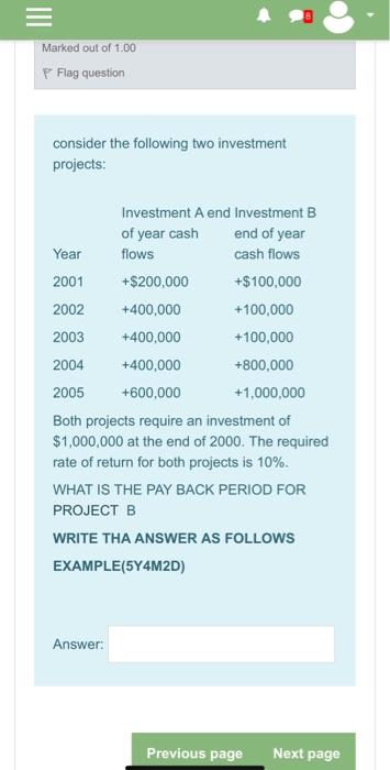 please give me the answer as soon as possible E Marked out