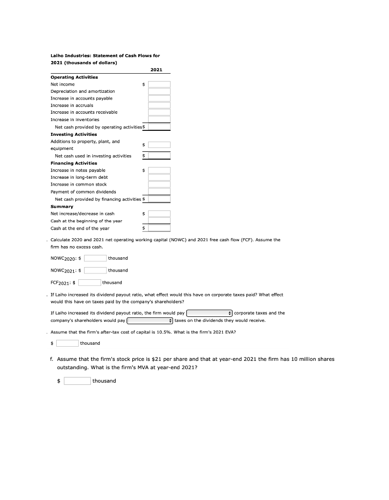 2021 2020 Sales $ 2,040.0 $ 1,700.0 Operating costs excluding depreciation 1,530.0