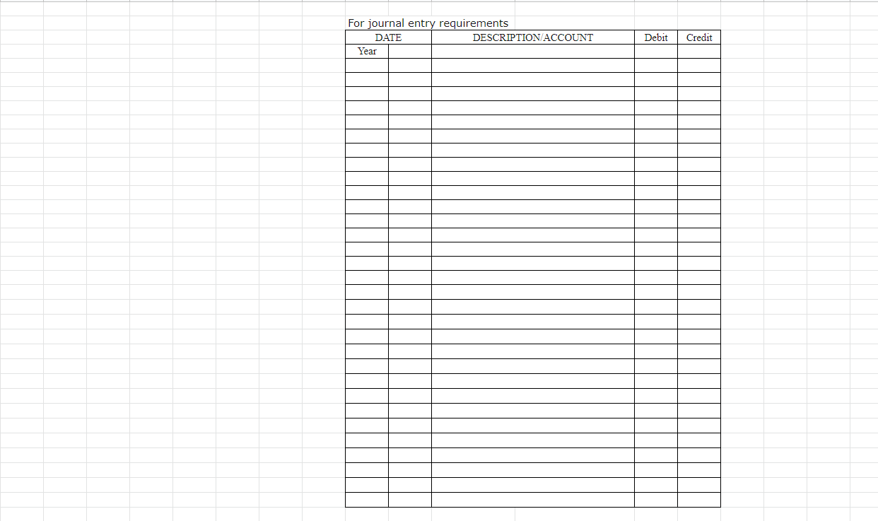 H 1 J M Project #4 - Bond Amortization Information given in