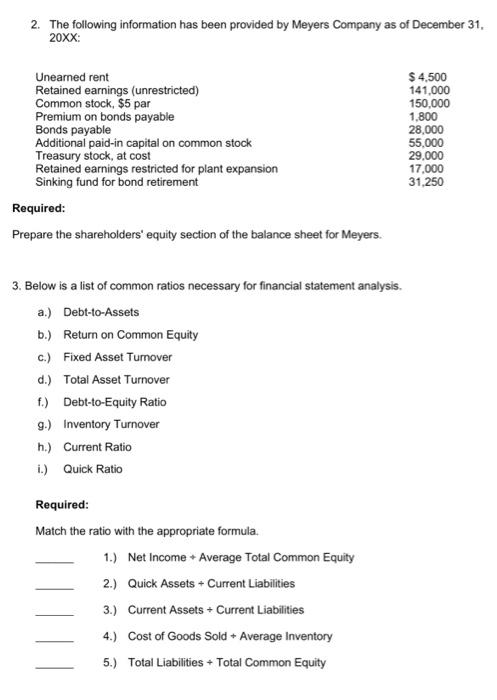 of the December 31, 2016 balance sheet accounts of McCrery Company. Land