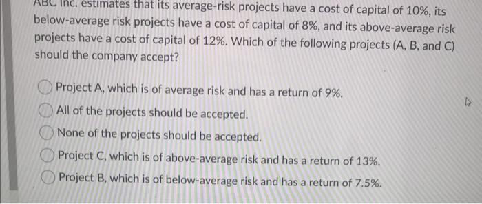  Help help help ASAP please please please please a Inc. estimates