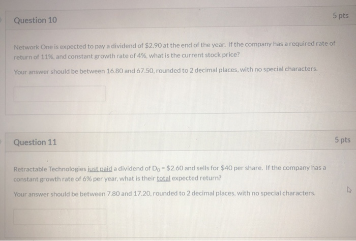  I need help with these two 5 pts Question 10 Network