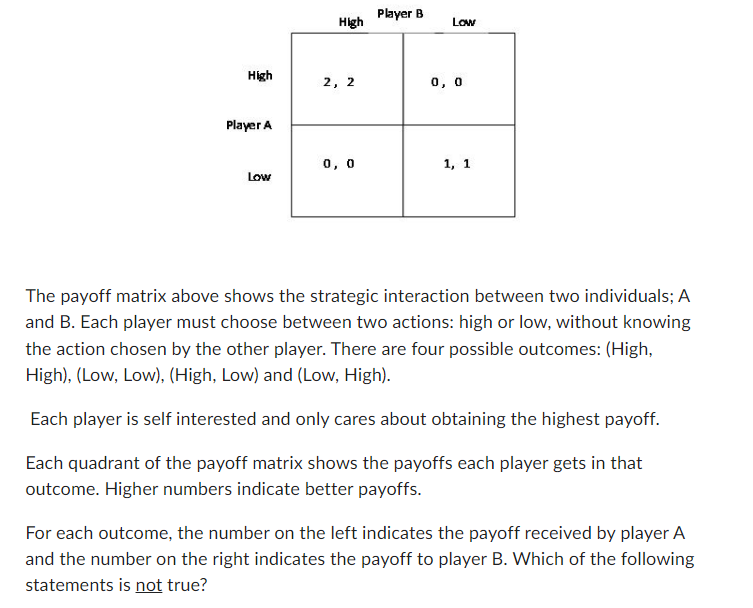 Please point out which potion is true and explain why. Thanks A)